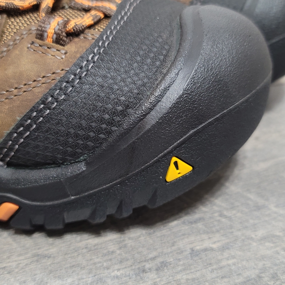 NEW KEEN Utility Braddock Low USA Made Mens Brown/Black Hiking Work Shoes Sz 7EE - Picture 6 of 12